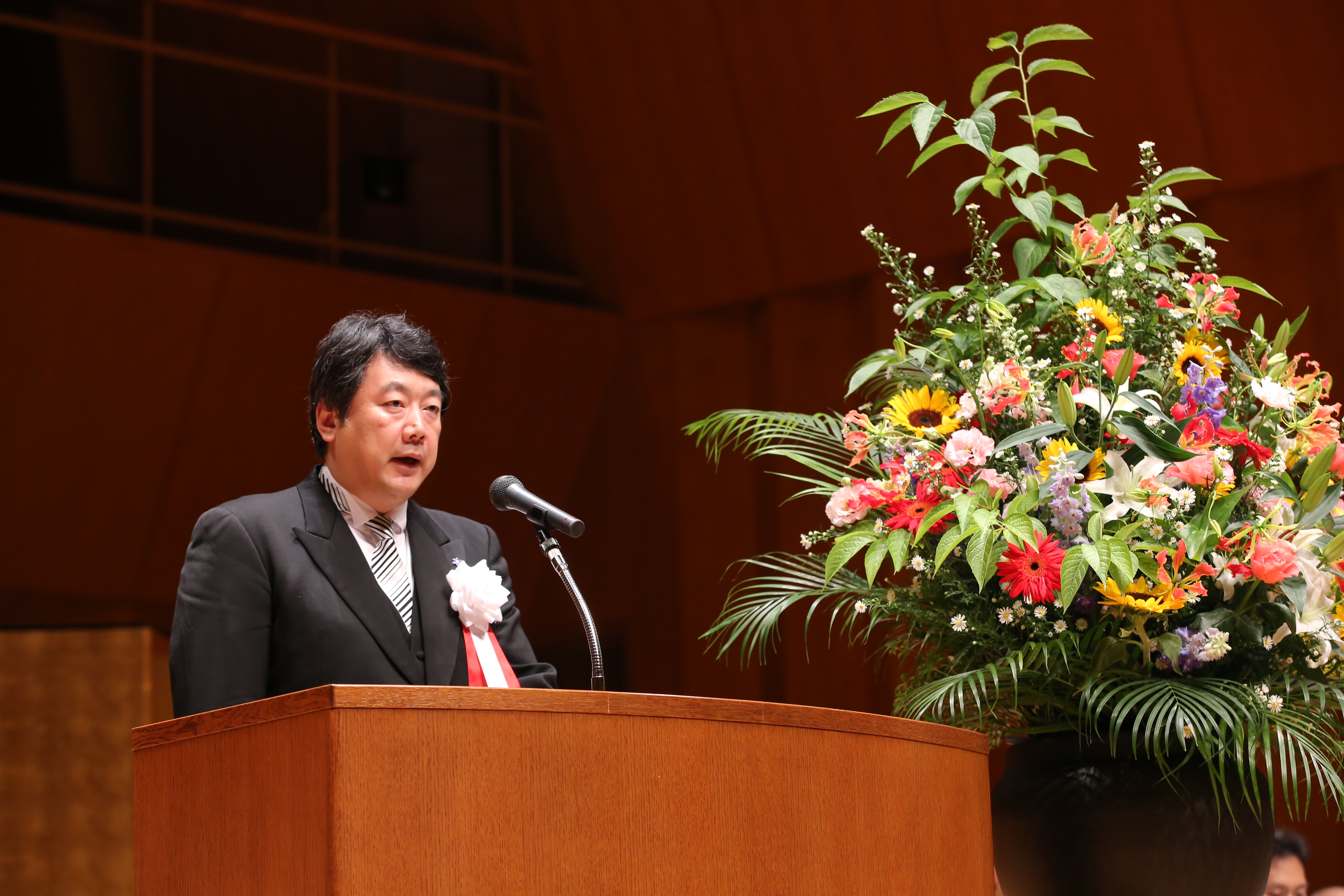 金城学園理事長による式辞